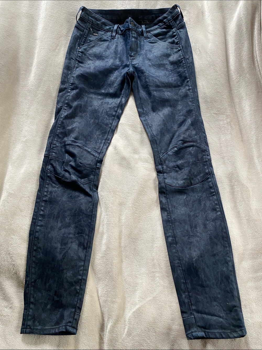 G-Star 5622 Mid-Skinny Textured